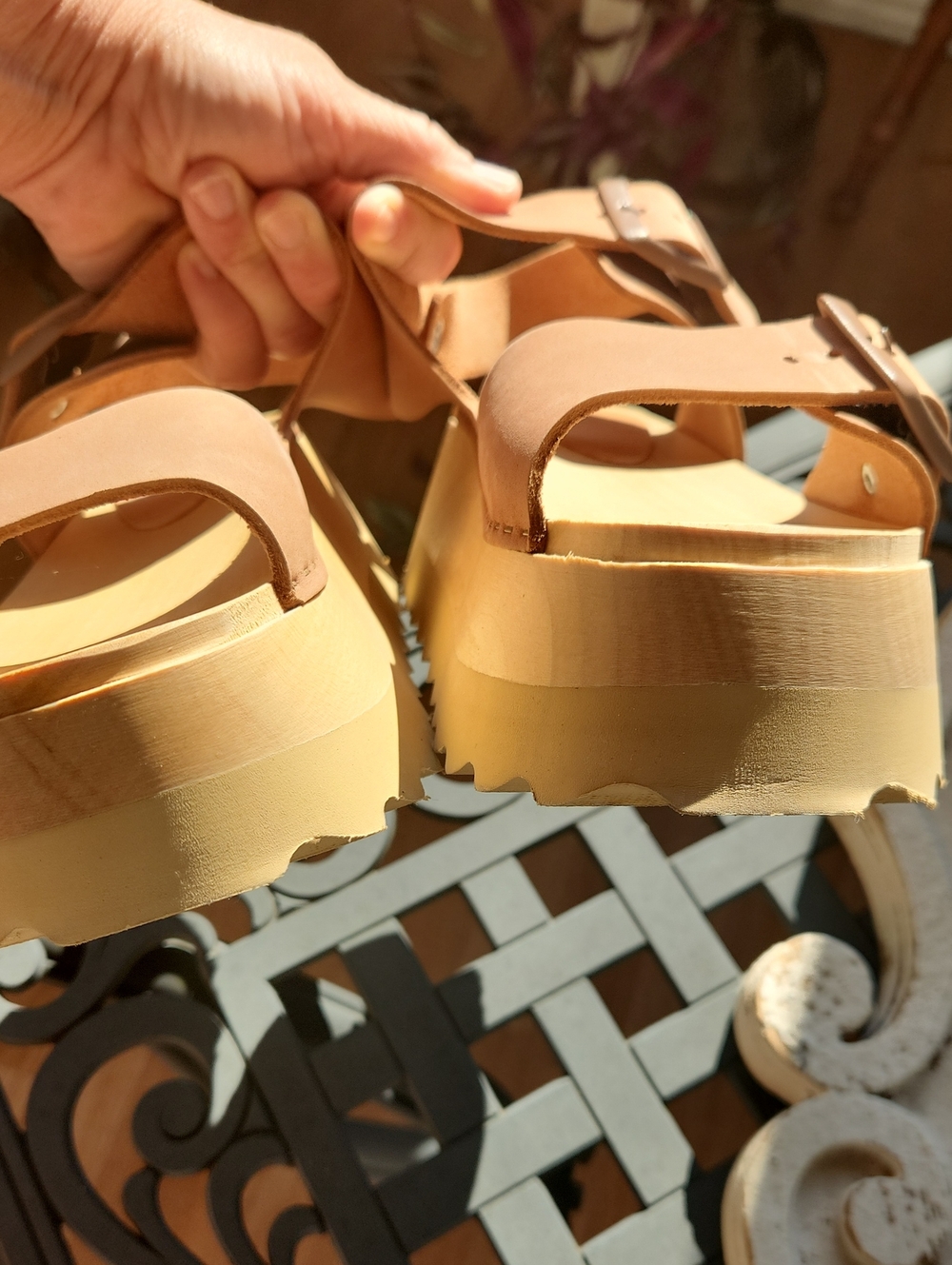 EUC Bryr Clay Sienna? Chonk Gigi Sandal SZ 6 - Picture 3 of 5